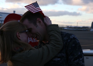 Electronic Attack Squadron 130 returns to Naval Air Station Whidbey Island following deployment
