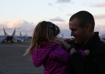 Electronic Attack Squadron 130 returns to Naval Air Station Whidbey Island following deployment