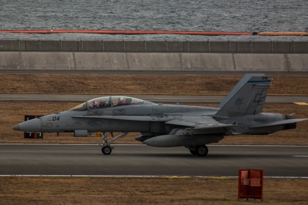 VMFA(AW) 225 flight operations