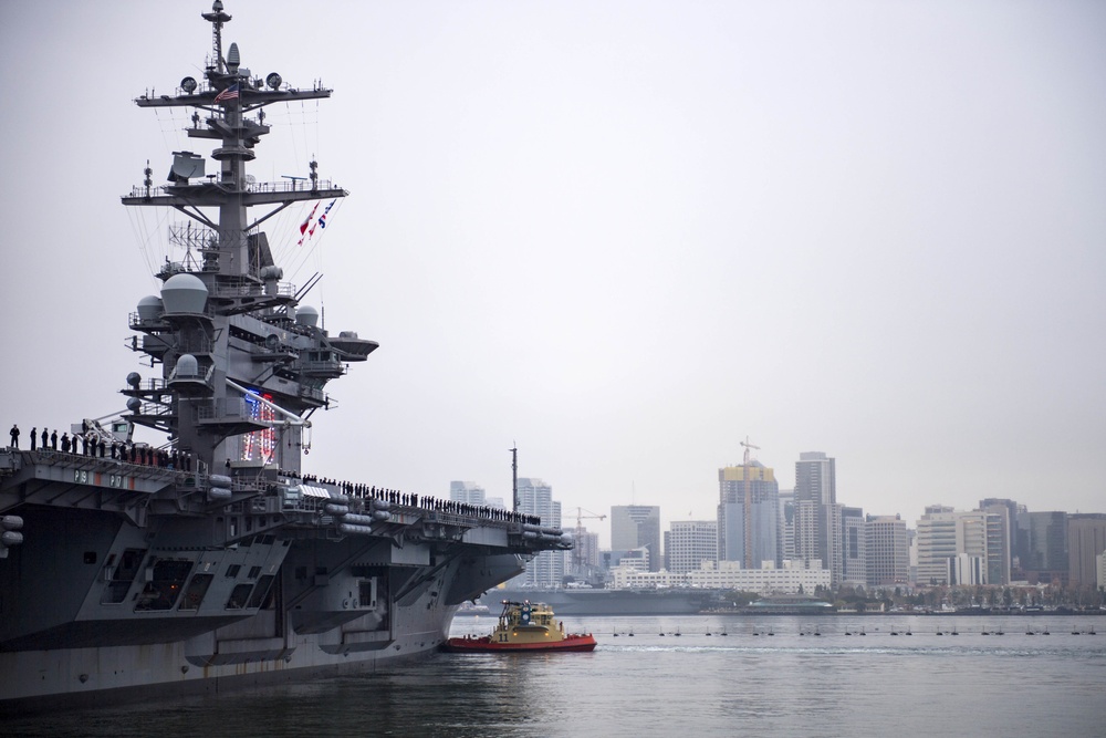 USS Carl Vinson (CVN 70) Departs for Deployment