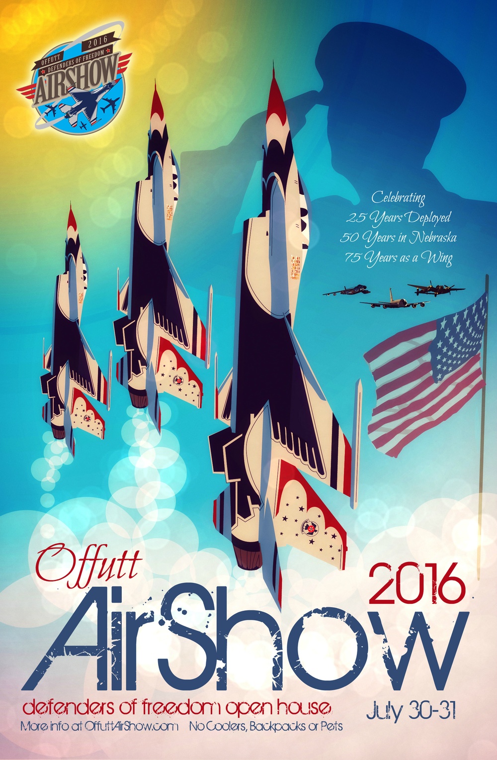 Defenders of Freedom Open House and Air Show poster