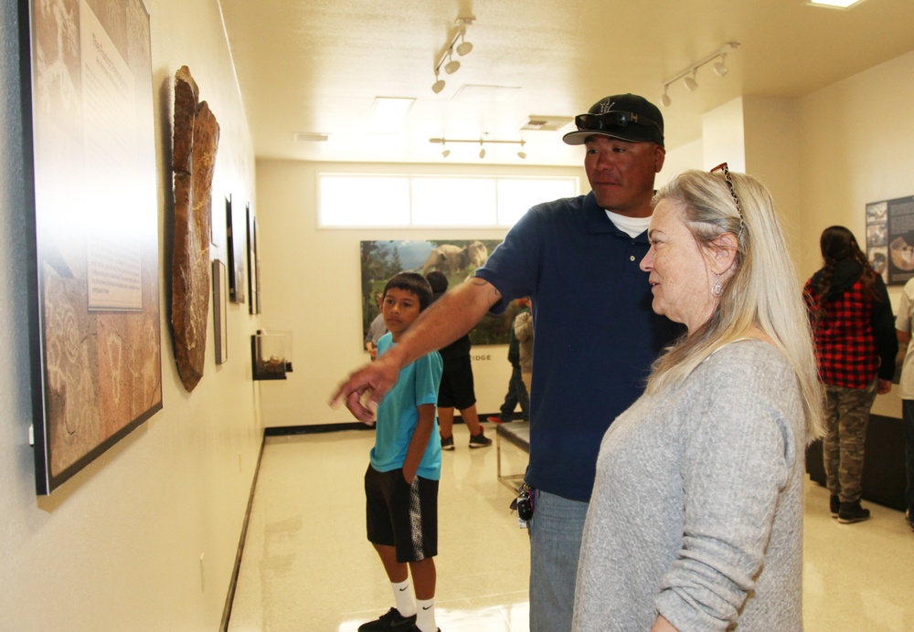Tribal members tour Curation Center
