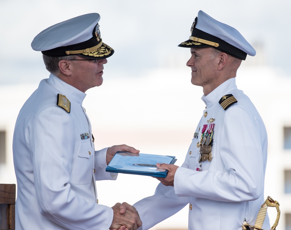 Submarine Squadron 1 Changes Hands