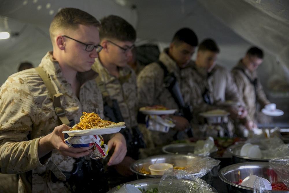 SPMAGTF CO visits Marines in Iraq
