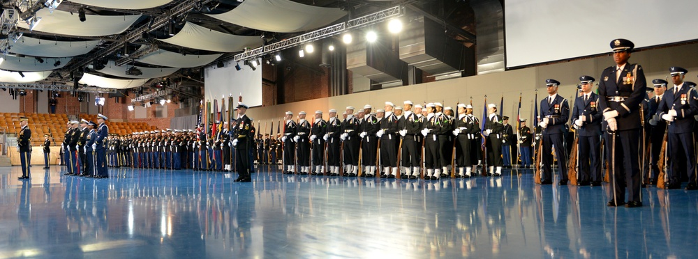 Armed Forces Full Honor Review for President Barack Obama