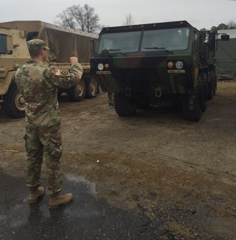 South Carolina National Guard prepares for first winter storm 2017