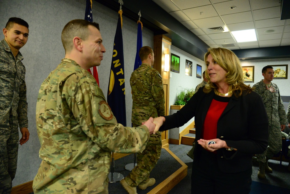 SecAF visits Malmstrom AFB for final time