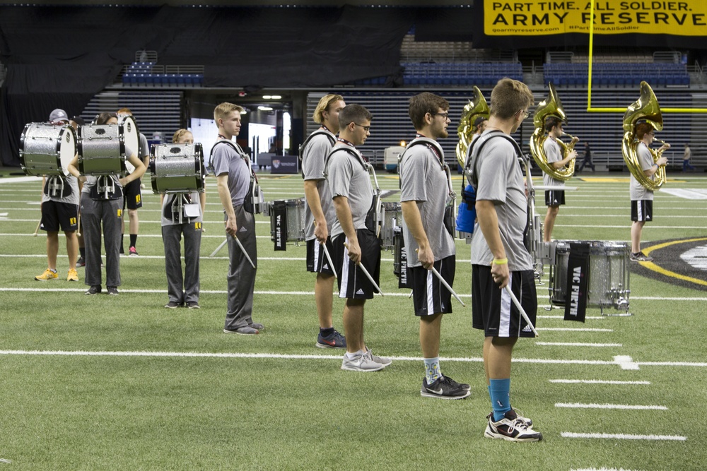 All-American drummer marches to the rhythm of Army Values