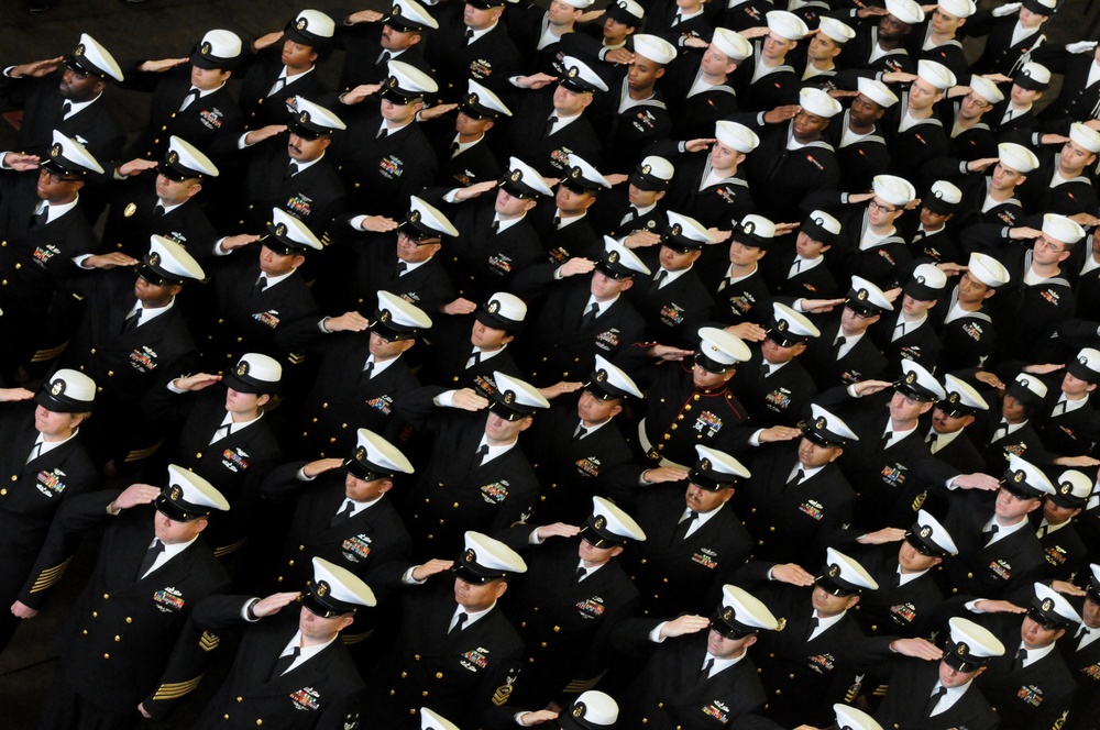 USS Makin Island Burial At Sea
