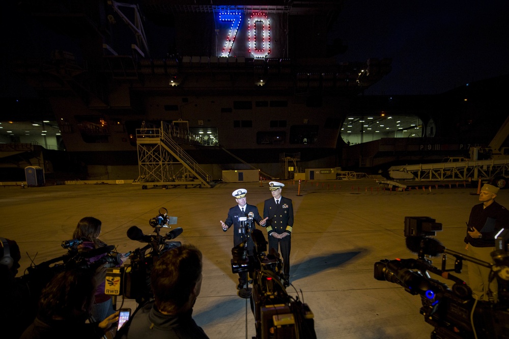 USS Carl Vinson (CVN 70) Departs for Deployment