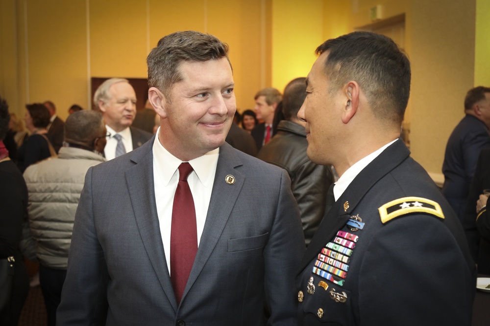 Under Secretary of the Army visits All-American Bowl events