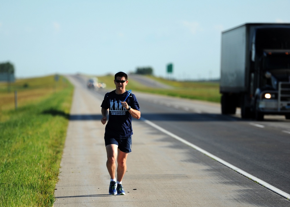 Run for-us, run: Airman runs to raise PTSD awareness