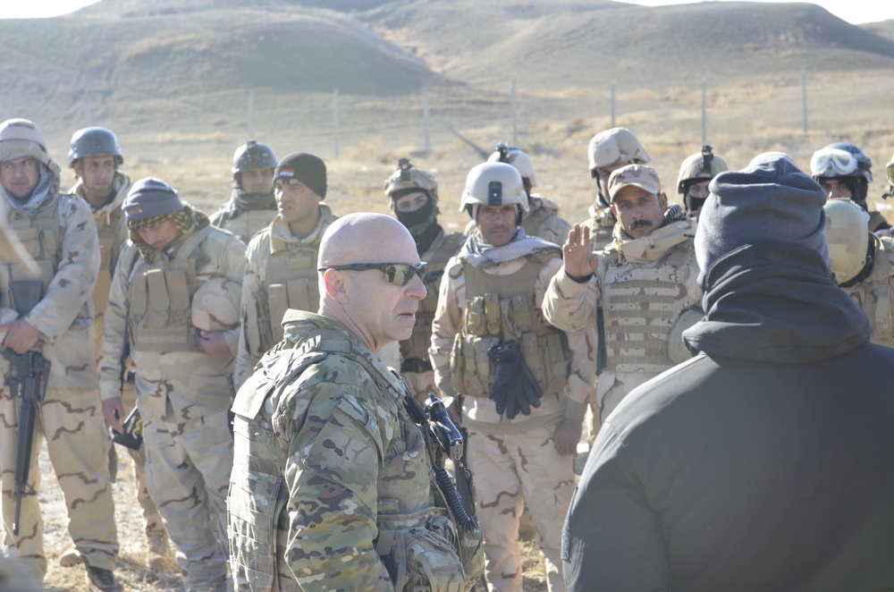 CSM Jones Visits Al Taqaddum Air Base