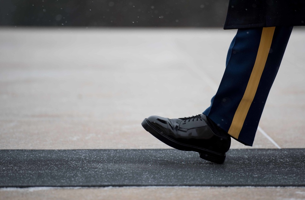 First Snow at the Tomb of the Unknown Soldier 2017