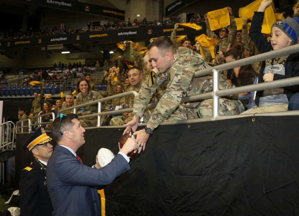 Under Secretary of the Army visits 2017 U.S. Army All-American Bowl