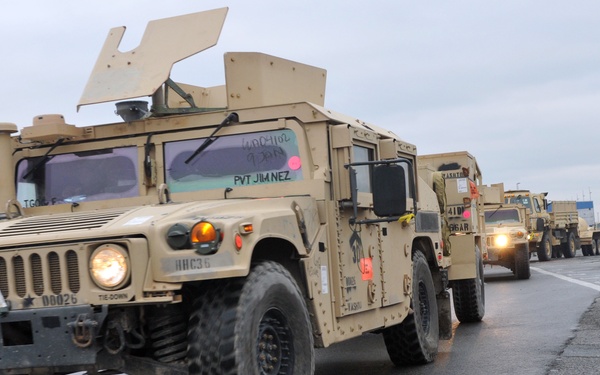 4th ID prepares for convoy to Poland