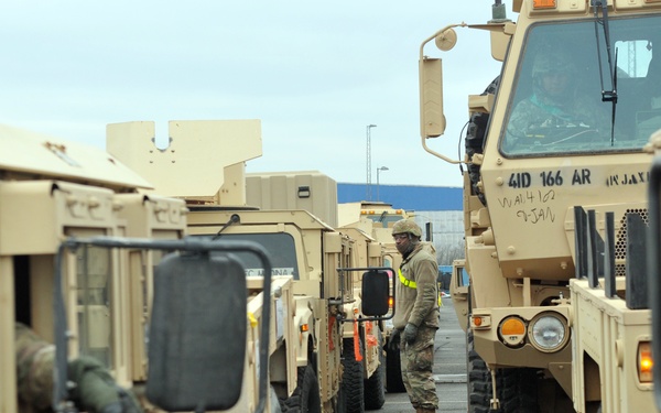 4th ID prepares for convoy to Poland