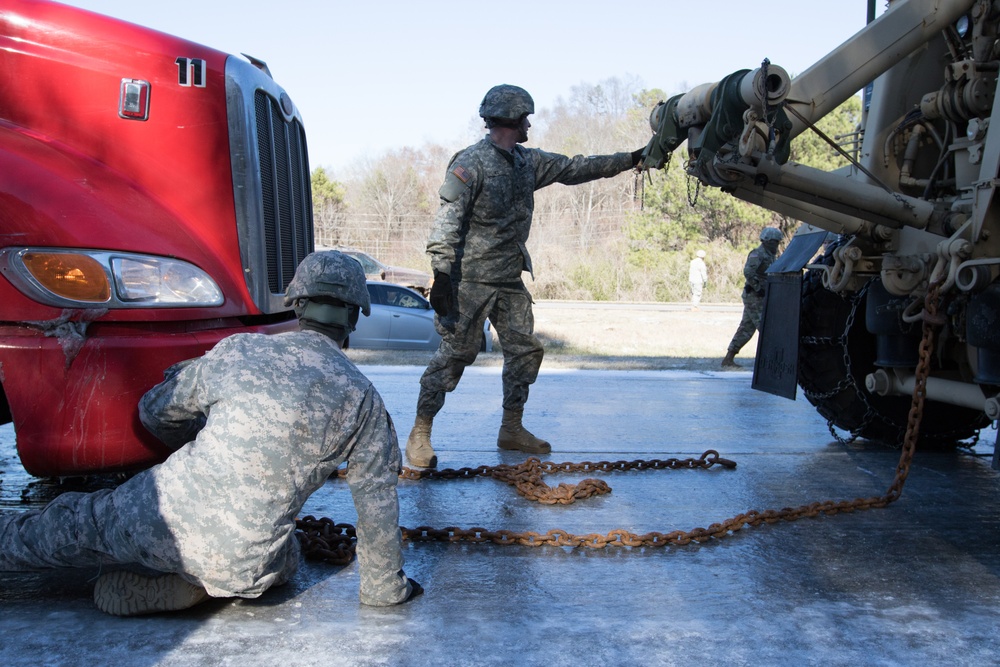 Alabama National Guard Winter Storm Response