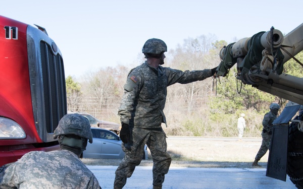 Alabama National Guard Winter Storm Response