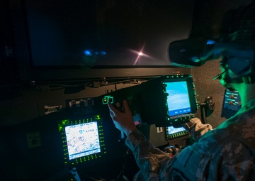 Pilots conduct Apache proficiency training