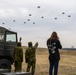 Japanese Ground Self Defense Forces conduct jump demonstration