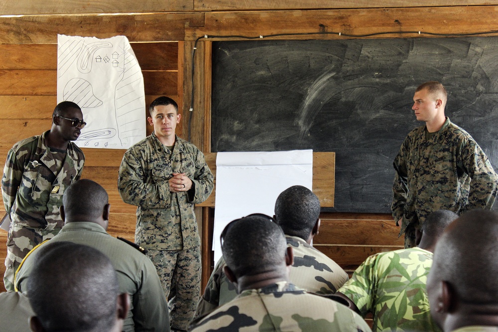 Gabon, U.S. train to fight illicit activity