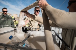 407th ECES upgrades fire retardant foam