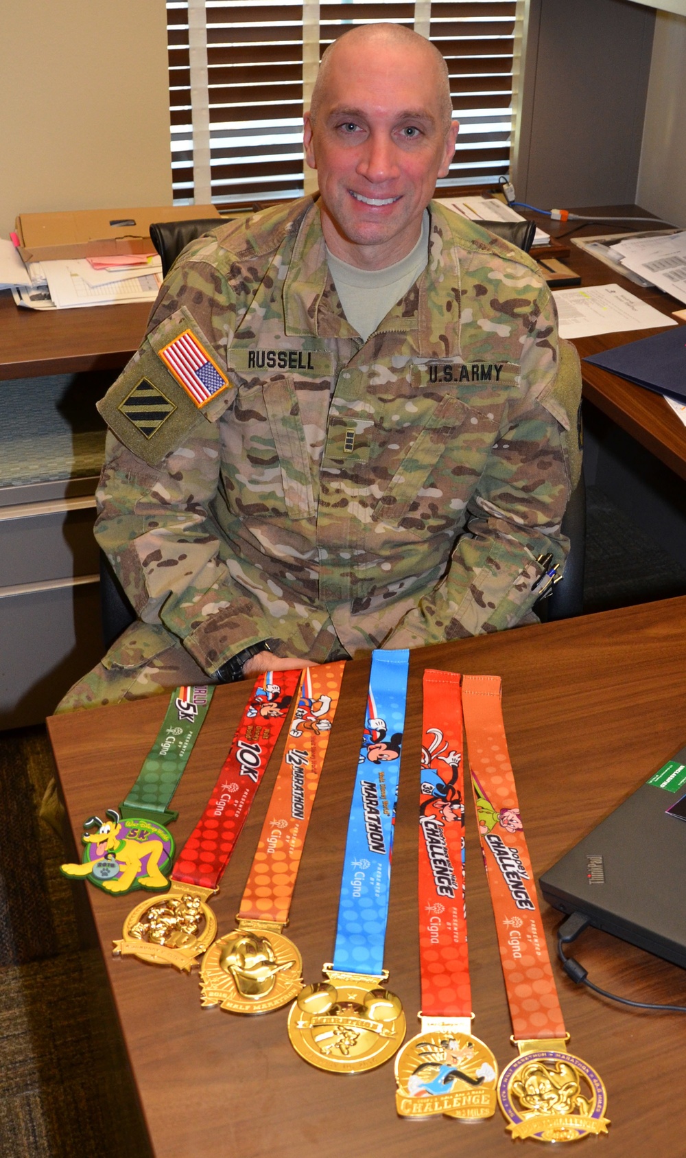 Soldier takes 'Goofy' approach toward endurance running