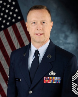 Air Force Chief Master Sergeant Marr supports the 58th Presidential Inauguration