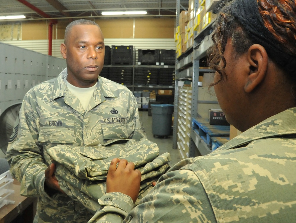 Airmen benefit from streamlined uniform process