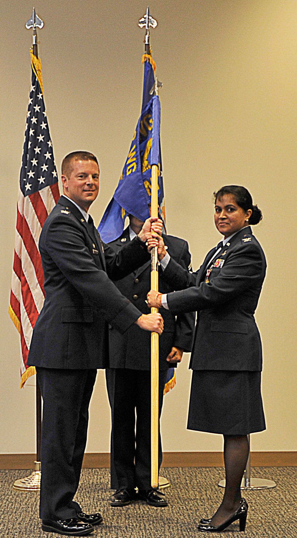 Maharaj assumes command of 403rd MSG