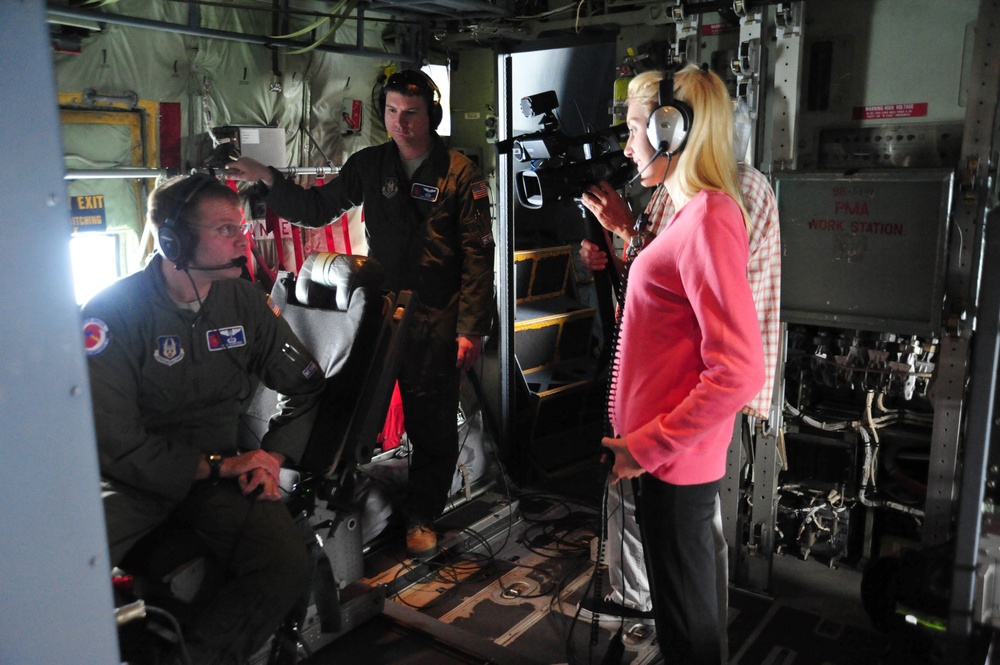 Hurricane Hunters gather vital storm data for Hurricane Arthur