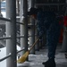 Snow aboard the USS Bataan (LHD 5)