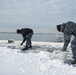 USS Bataan Snow day