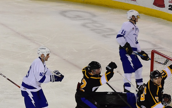 Army skates to 5-0 hockey win over Air Force