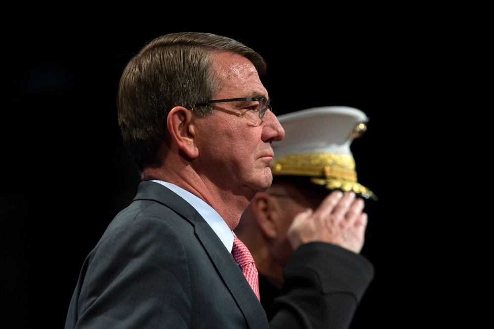 Armed Forces Full Honor Review for Carter