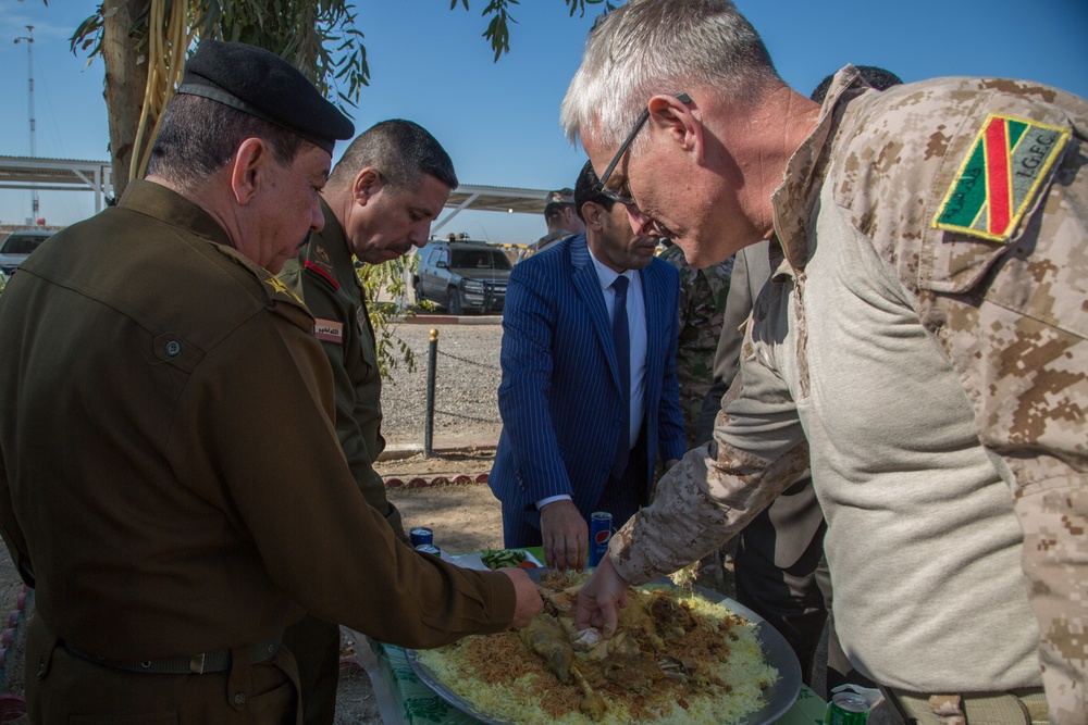 Task Force Al-Taqaddum leaders visit Iraqi security forces