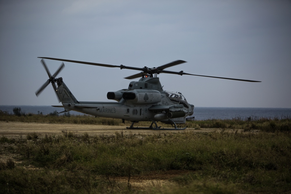 AH-1Z Vipers flying high in Okinawa