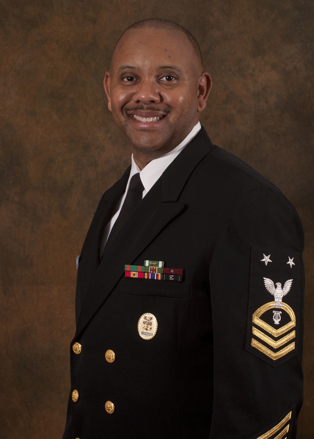 Navy Master Chief Petty Officer Dines supports the 58th Presidential Inauguration