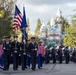 AF 70th marched in by honor guard