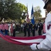 AF 70th marched in by honor guard