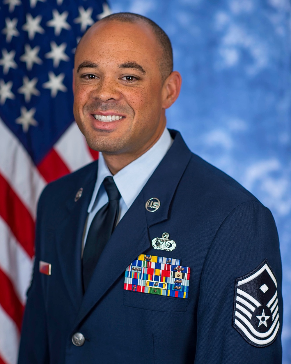 Air Force Master Sgt. Hayes, supports the 58th Presidential Inauguration