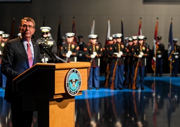 Secretary of Defense Ashton B. Carter Armed Forces Honor Farewell