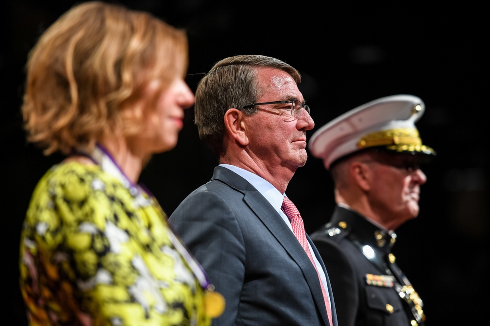 Secretary of Defense Ashton B. Carter Armed Forces Honor Farewell