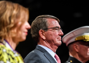 Secretary of Defense Ashton B. Carter Armed Forces Honor Farewell