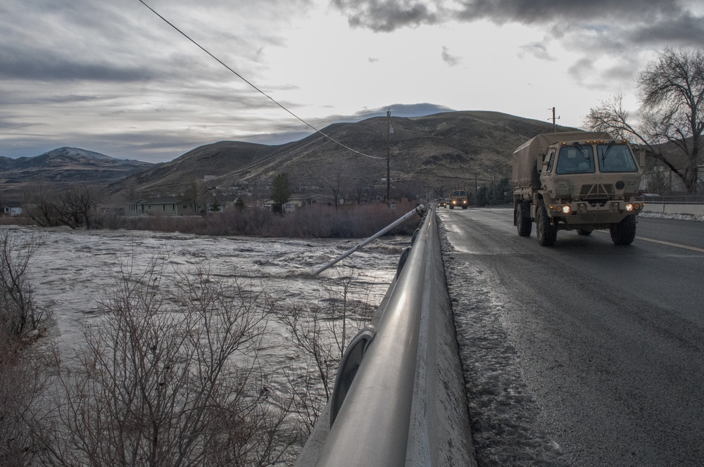 DVIDS Images Nevada Guard responds to Truckee River flooding [Image
