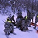U.S. Army Forces Command CSM Joins Sustainment Soldiers for Snowshoe PT