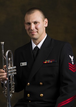 Navy Petty Officer 1st Class King, supports the 58th Presidential Inauguration