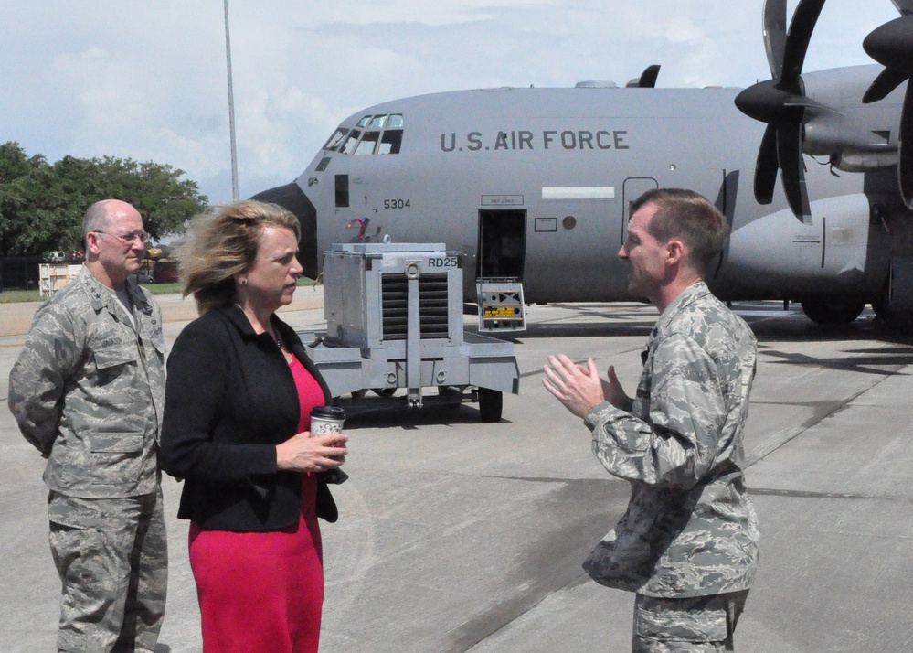 Secretary of Air Force visits Keesler