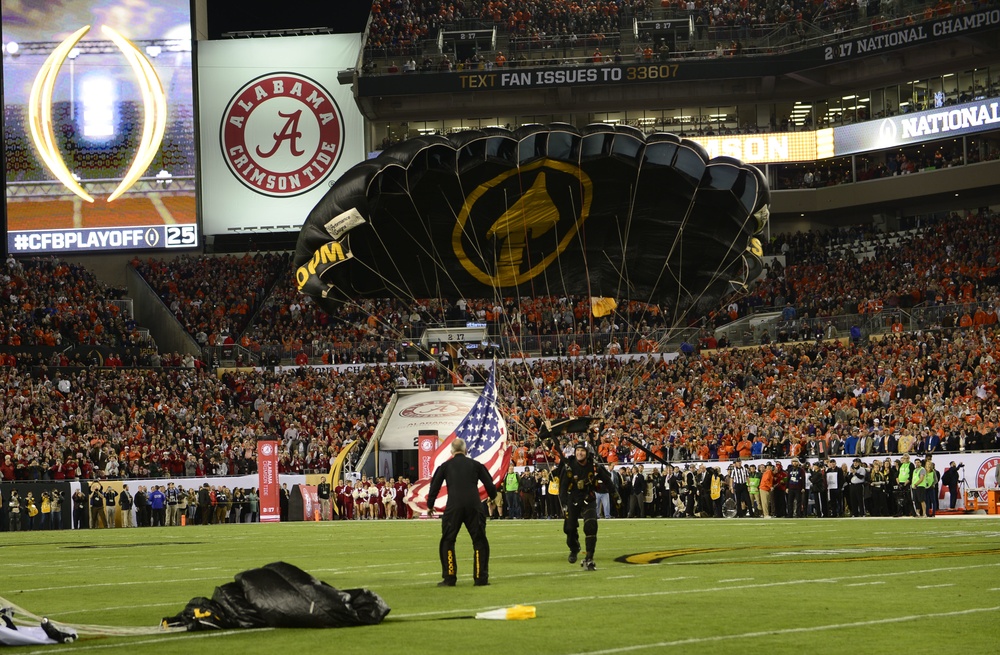 USSOCOM Recognized at College Football Playoff National Championship Game